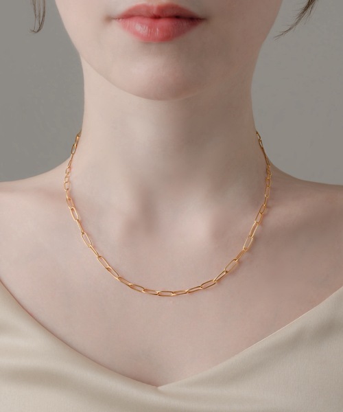 muku(ムク)の「スリムマンテルチェーンネックレス(ネックレス・レディース・ゴールド/シルバー・45)」の9枚目の写真