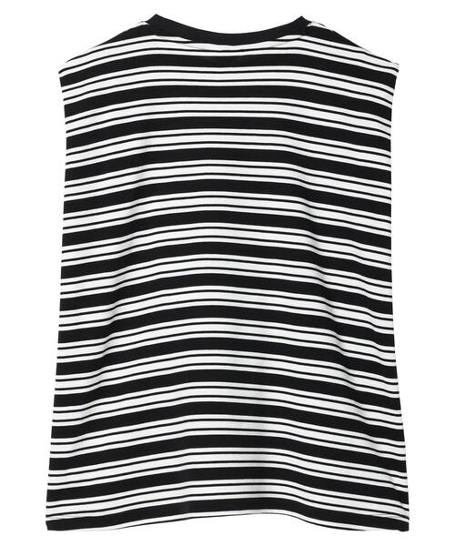 AMERICAN HOLIC(アメリカンホリック)の「接触冷感ショルダータックノースリーブプルオーバー(Tシャツ/カットソー・レディース・オフホワイト/カーキ/その他7/ブラック・M/L)」の13枚目の写真