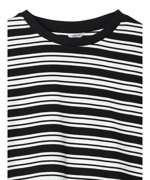 AMERICAN HOLIC(アメリカンホリック)の「接触冷感ショルダータックノースリーブプルオーバー(Tシャツ/カットソー・レディース・オフホワイト/カーキ/その他7/ブラック・M/L)」の12枚目の写真