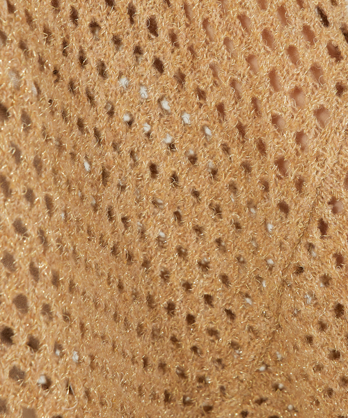 abahouse mavie（アバハウスマヴィ）の「【メッシュ/長袖】スパンコールニット（ニット/セーター・レディース・ブラック/グレイッシュベージュ/ベージュ・フリー）」の19枚目の写真