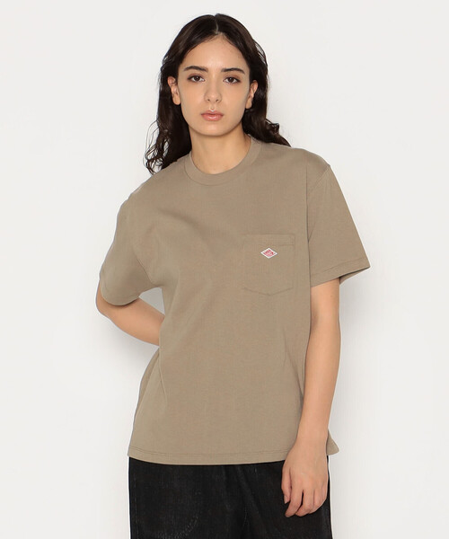 WOMEN'S SHORT SLEEVE POCKET T-SHIRT PLAIN（Tシャツ/カットソー）｜DANTON（ダントン）