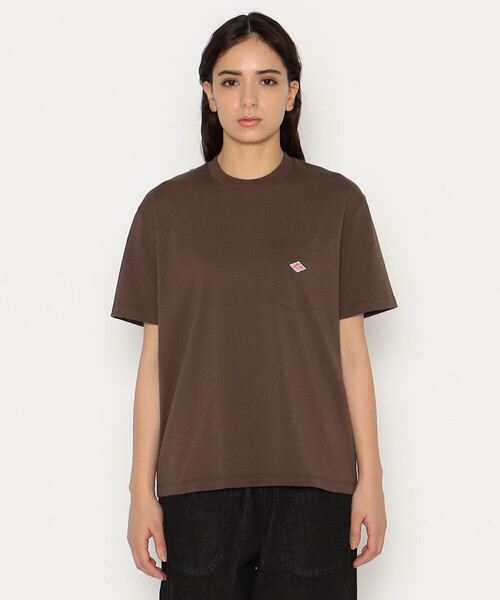 WOMEN'S SHORT SLEEVE POCKET T-SHIRT PLAIN（Tシャツ/カットソー）｜DANTON（ダントン）
