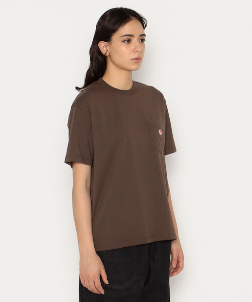 WOMEN'S SHORT SLEEVE POCKET T-SHIRT PLAIN（Tシャツ/カットソー）｜DANTON（ダントン）