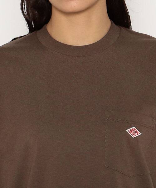 WOMEN'S SHORT SLEEVE POCKET T-SHIRT PLAIN（Tシャツ/カットソー）｜DANTON（ダントン）