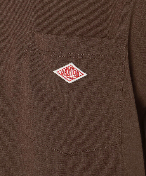WOMEN'S SHORT SLEEVE POCKET T-SHIRT PLAIN（Tシャツ/カットソー）｜DANTON（ダントン）