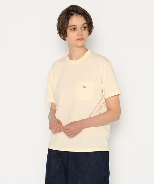 WOMEN'S SHORT SLEEVE POCKET T-SHIRT PLAIN（Tシャツ/カットソー）｜DANTON（ダントン）