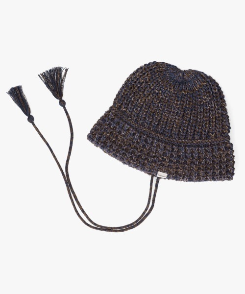 OVERRIDE(オーバーライド)の「OVERRIDE KNIT BALLOON CLOCHE HAT SGP / オーバーライド(ハット・レディース・ブラック/ネイビー/レッド・57~59cm)」の12枚目の写真