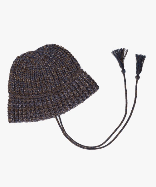 OVERRIDE(オーバーライド)の「OVERRIDE KNIT BALLOON CLOCHE HAT SGP / オーバーライド(ハット・レディース・ブラック/ネイビー/レッド・57~59cm)」の13枚目の写真