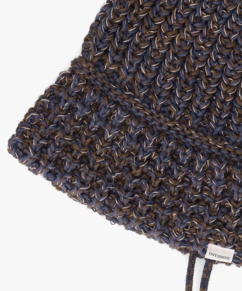 OVERRIDE(オーバーライド)の「OVERRIDE KNIT BALLOON CLOCHE HAT SGP / オーバーライド(ハット・レディース・ブラック/ネイビー/レッド・57~59cm)」の14枚目の写真