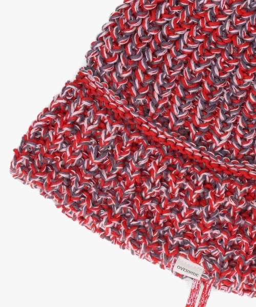 OVERRIDE(オーバーライド)の「OVERRIDE KNIT BALLOON CLOCHE HAT SGP / オーバーライド(ハット・レディース・ブラック/ネイビー/レッド・57~59cm)」の18枚目の写真
