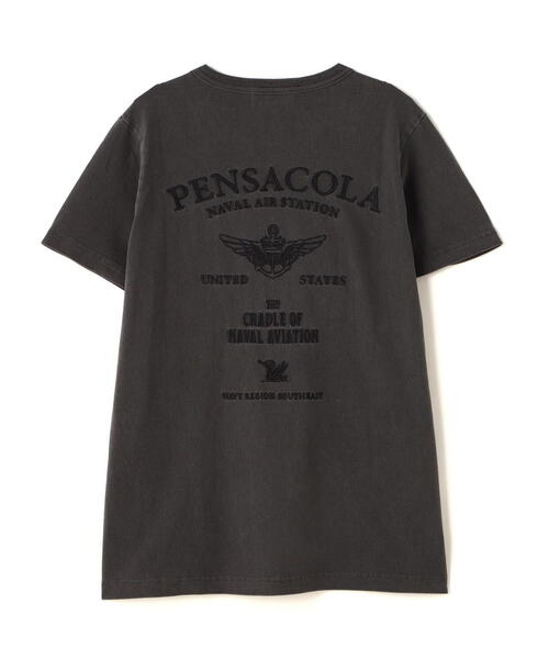 《直営店限定》FADE WASHＴ-SHIRT 'PENSACOLA'/フェイドウォッシュTシャツ'ペンサコーラ'（Tシャツ/カットソー）｜AVIREX（アヴィレックス）