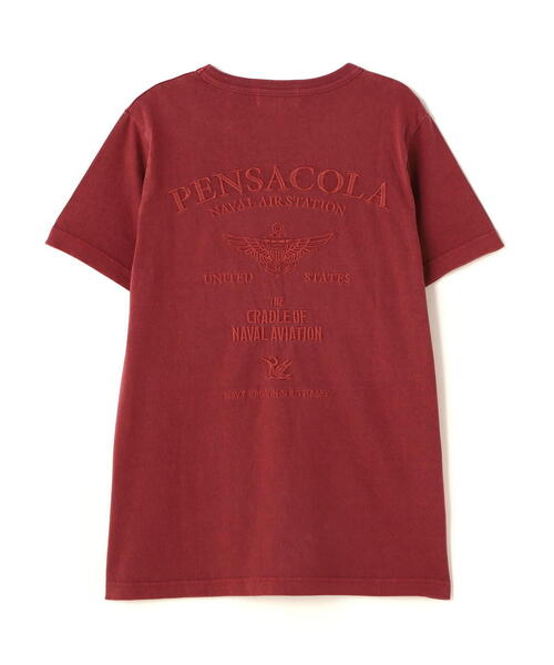 《直営店限定》FADE WASHＴ-SHIRT 'PENSACOLA'/フェイドウォッシュTシャツ'ペンサコーラ'（Tシャツ/カットソー）｜AVIREX（アヴィレックス）