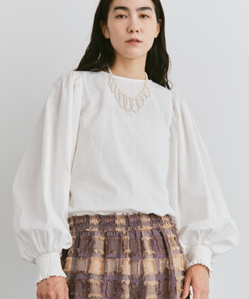 Libra Cue(リブラ キュー)の「デザインパールネックレス(ネックレス・レディース・ホワイト・FREE)」の3枚目の写真