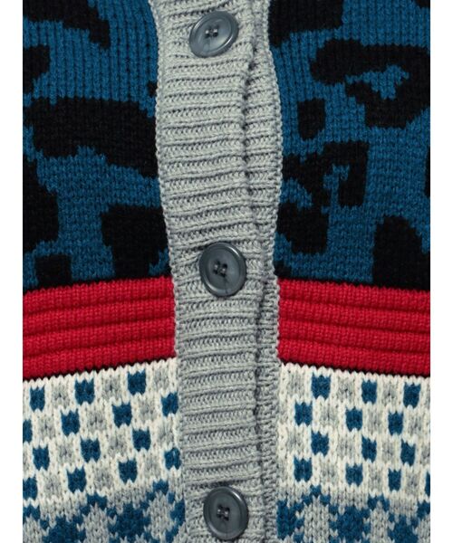 EVRIS(エヴリス)の「2WAYマルチパターンニットトップス(ニット/セーター・レディース・ブルー/ブラック/ベージュ・FREE)」の16枚目の写真