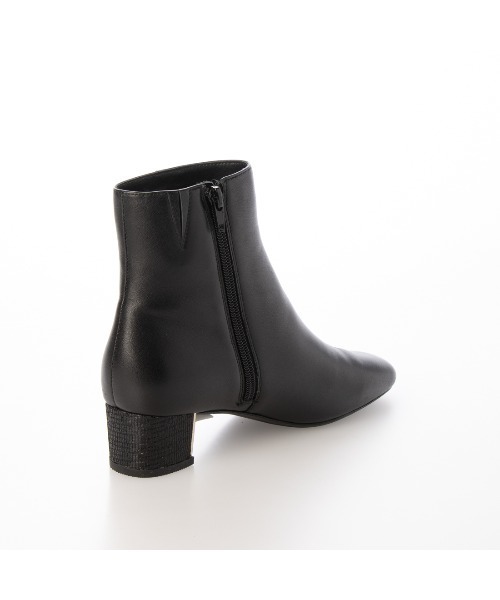 スクエアトゥショートブーツ（ブーツ）｜Mode et Jacomo（モードエジャコモ）