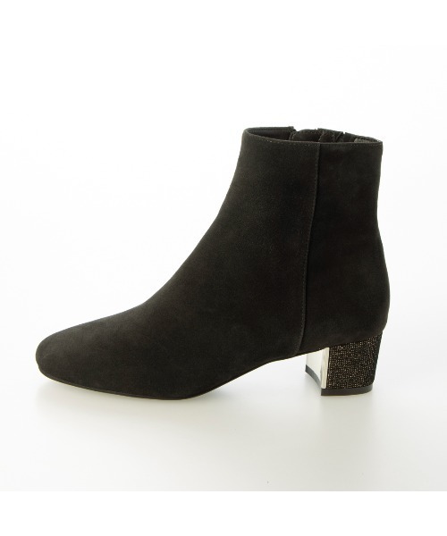 スクエアトゥショートブーツ（ブーツ）｜Mode et Jacomo（モードエジャコモ）