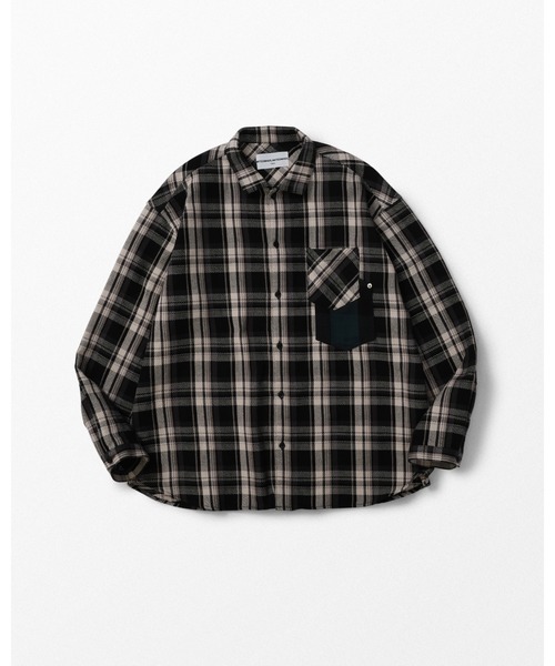 WHIZLIMITED(ウィズリミテッド)の「PLANE SHIRT(シャツ/ブラウス・メンズ・ブラック/ベージュ/ネイビー・MEDIUM/LARGE/X-LARGE)」の2枚目の写真