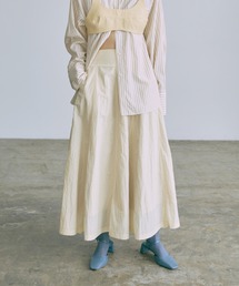 EN NEUME（エンノイム）の「Nylon Taffeta Flared Skirt（スカート）」