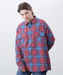 MANASTASH | MANASTASH/マナスタッシュ/ZIP FLANNEL SHIRTS/ジップフランネルシャツ(シャツ/ブラウス)