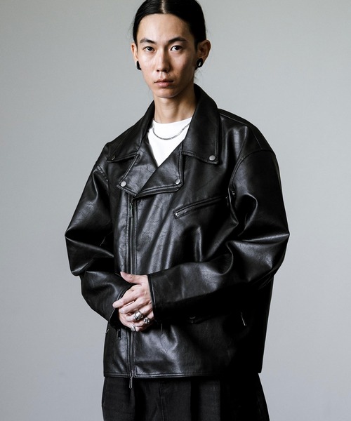 ト*ロ様 Curphey Leather ダブルライダースジャケット42　マーロ Curphey Leatherダブルライダース 42 マーロンブランド 本革