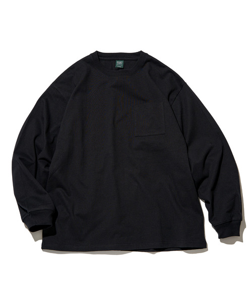 VENCEEXCHANGE(ヴァンスエクスチェンジ)の「ヘビーウェイト天竺ロンT(Tシャツ/カットソー・メンズ・ホワイト/グレー/ブラック/ネイビー・M/L)」の1枚目の写真