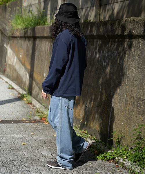 VENCEEXCHANGE(ヴァンスエクスチェンジ)の「ヘビーウェイト天竺ロンT(Tシャツ/カットソー・メンズ・ホワイト/グレー/ブラック/ネイビー・M/L)」の17枚目の写真