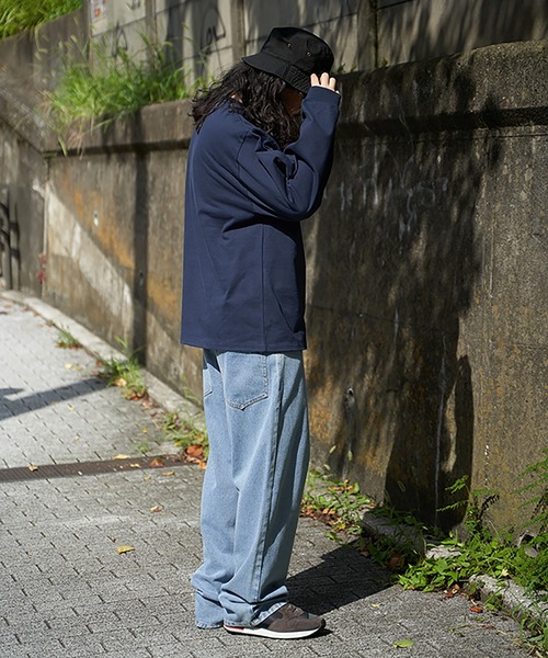 VENCEEXCHANGE(ヴァンスエクスチェンジ)の「ヘビーウェイト天竺ロンT(Tシャツ/カットソー・メンズ・ホワイト/グレー/ブラック/ネイビー・M/L)」の18枚目の写真