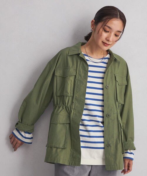 green label relaxing ミリタリージャケット green label relaxingスタッフのミリタリージャケット・コートを