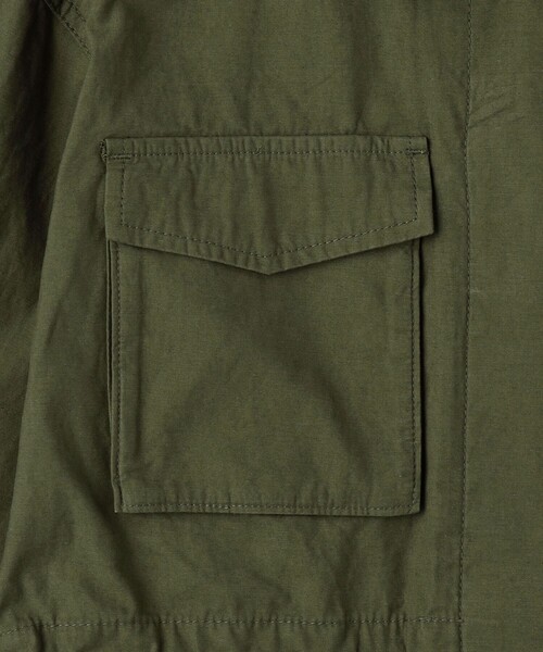 green label relaxing(グリーンレーベルリラクシング)の「<at ease>ファティーグ ジャケット(ミリタリージャケット・レディース・オリーブ・FREE)」の11枚目の写真