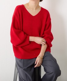 COLLAGE GALLARDAGALANTE | スパンコール畦ニット(ニット/セーター)