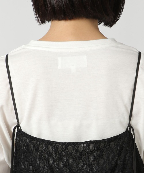 LAKOLE(ラコレ)の「レースキャミワンピース / 206805(ワンピース・レディース・ブラック/オフホワイト・FREE)」の13枚目の写真
