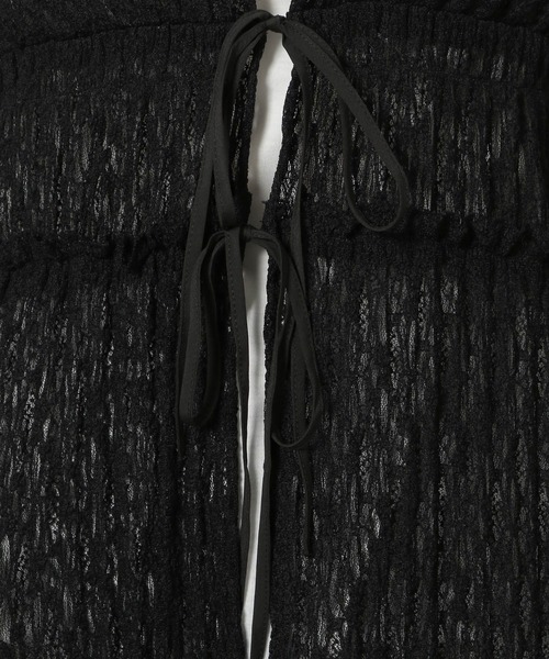 LAKOLE(ラコレ)の「レースキャミワンピース / 206805(ワンピース・レディース・ブラック/オフホワイト・FREE)」の17枚目の写真