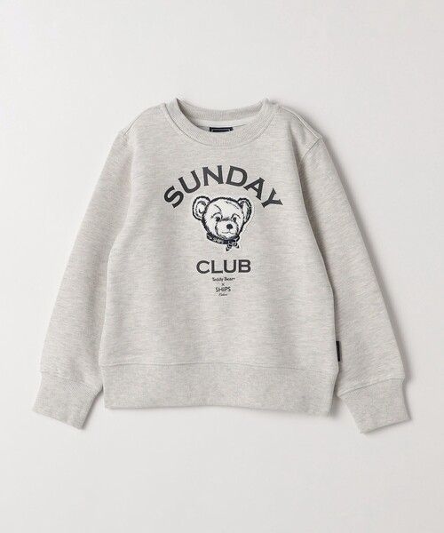 SHIPS Colors（シップス カラーズ）の「SHIPS Colors: 80～130cm / TeddyBear スウェット◇（スウェット・キッズ・ナチュラル/ワイン/グレー/ネイビー/グレー系/ダークブルー・90/100/110/120/80/130）」の7枚目の写真