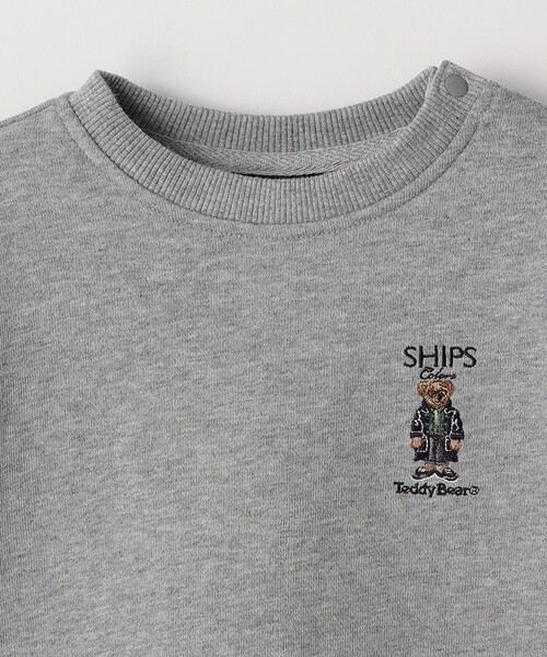 SHIPS Colors（シップス カラーズ）の「SHIPS Colors: 80～130cm / TeddyBear スウェット◇（スウェット・キッズ・ナチュラル/ワイン/グレー/ネイビー/グレー系/ダークブルー・90/100/110/120/80/130）」の14枚目の写真