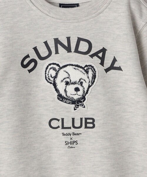 SHIPS Colors（シップス カラーズ）の「SHIPS Colors: 80～130cm / TeddyBear スウェット◇（スウェット・キッズ・ナチュラル/ワイン/グレー/ネイビー/グレー系/ダークブルー・90/100/110/120/80/130）」の20枚目の写真