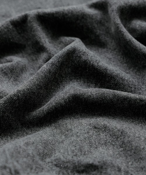 Fashion Letter（ファッションレター）の「デニムショートジャケット ショート丈 クロップド丈 ドロップショルダー（デニムジャケット・レディース・ブルー/ライトブルー/ブラック・M）」の14枚目の写真