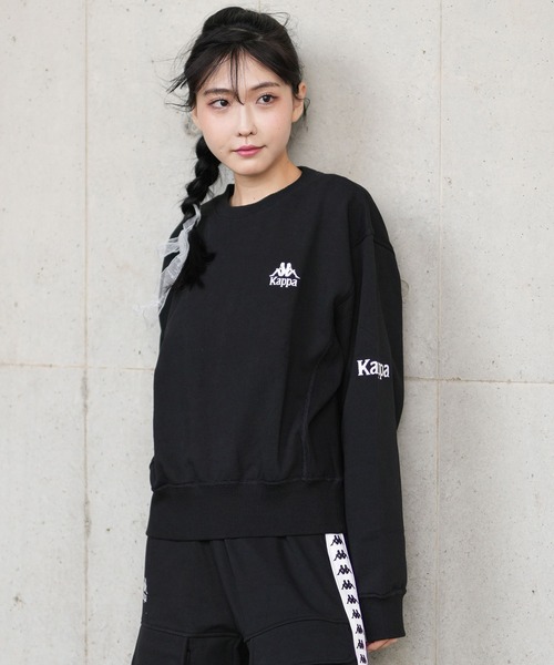 【セール】【ムラサキスポーツ限定】KAPPA/カッパ ヘビーウェイトスウェット オーバーサイズ 244912（スウェット）｜Kappa（カッパ） mdprevattcaulkingandwaterproofing.com