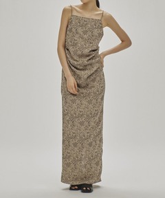Jacquard Camisole Dress（マキシ丈/ロングワンピース