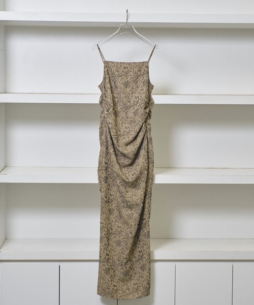ワンピース todayful Jacquard Camisole Dress 36 TODAYFUL/トゥデイフル】Jacquard Camisole Dress/ジャガード