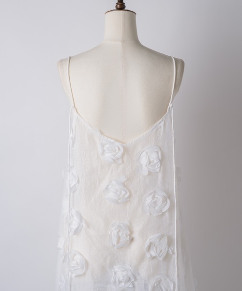 Rose pattern camisole dress / ローズパターンキャミソール