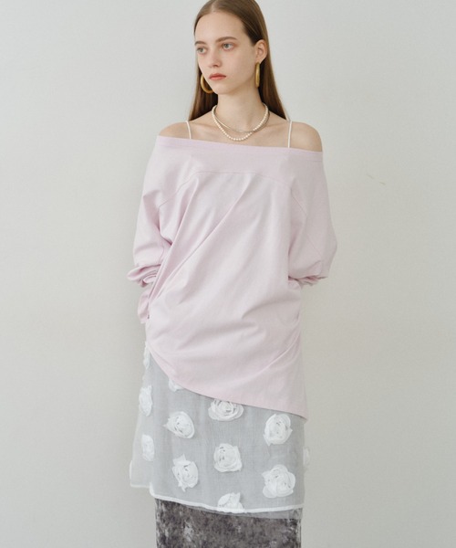 yae（ヤエ）の「Rose pattern camisole dress / ローズパターンキャミソールドレス（ワンピース・レディース・ホワイト・FREE）」の21枚目の写真