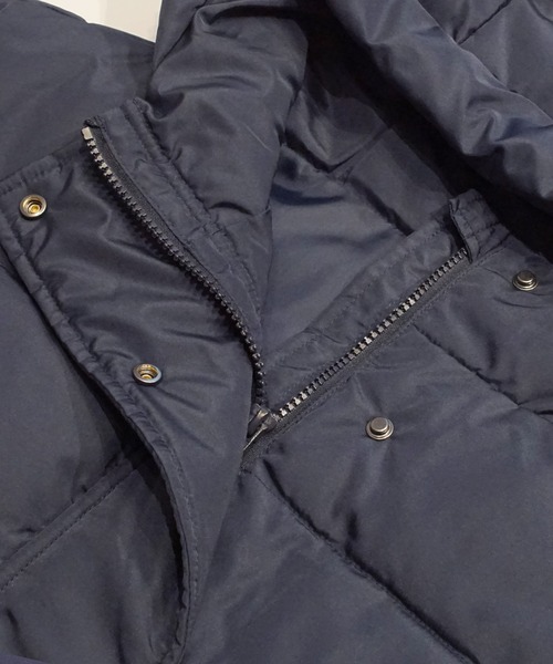 coca（coca）（コカ）の「【WEB限定セール】フード付 ドロスト中綿ベスト（ダウンベスト・レディース・ブラック/ネイビー・L/M）」の16枚目の写真