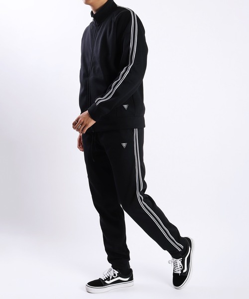 セール】nature globe 裏フリース 肩ライン入り 長袖 トラック