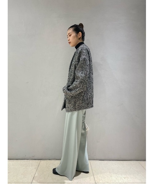 ESTNATION（エストネーション）の「ESTNATION / ウールドスキンバイヤスイージーパンツ（その他パンツ・レディース・ブラック/ベージュ/ライトグリーン・38/34/36）」の14枚目の写真