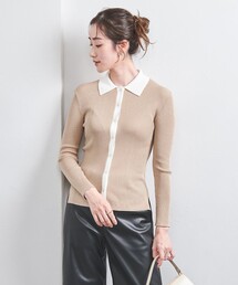 UNITED ARROWS | ポロカラー リブニット(ニット/セーター)