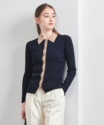 UNITED ARROWS | ポロカラー リブニット(ニット/セーター)