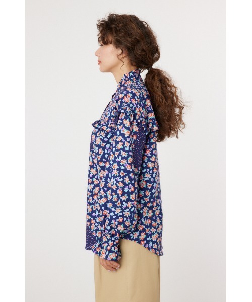 RODEO CROWNS WIDE BOWL(ロデオクラウンズワイドボウル)の「floral ブラウス(シャツ/ブラウス・レディース・レッド系その他/ブルー系その他3・FREE)」の16枚目の写真