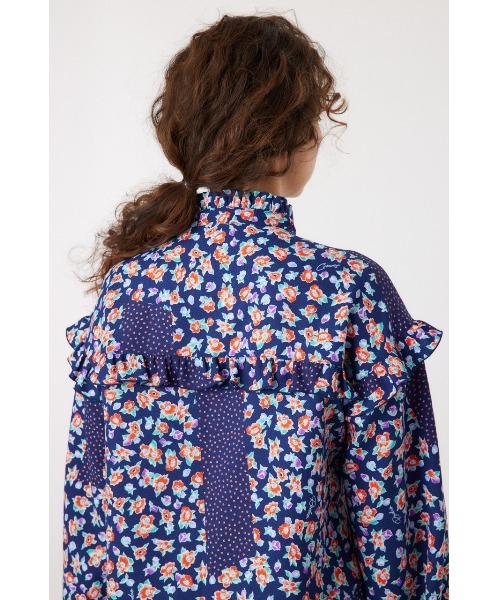 RODEO CROWNS WIDE BOWL(ロデオクラウンズワイドボウル)の「floral ブラウス(シャツ/ブラウス・レディース・レッド系その他/ブルー系その他3・FREE)」の19枚目の写真