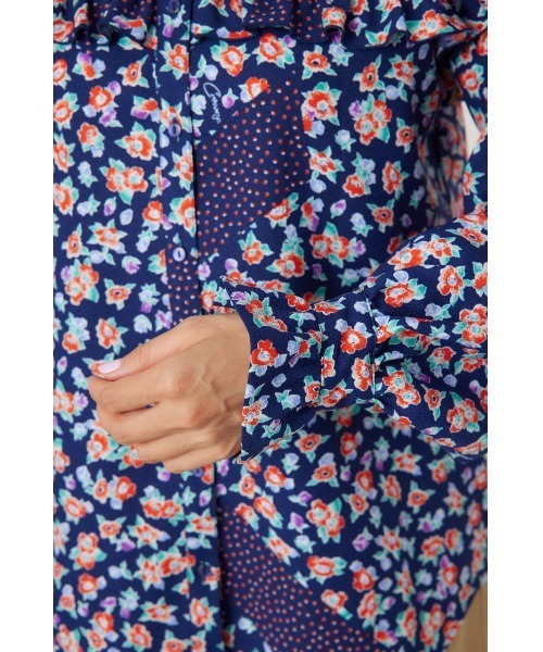 RODEO CROWNS WIDE BOWL(ロデオクラウンズワイドボウル)の「floral ブラウス(シャツ/ブラウス・レディース・レッド系その他/ブルー系その他3・FREE)」の20枚目の写真