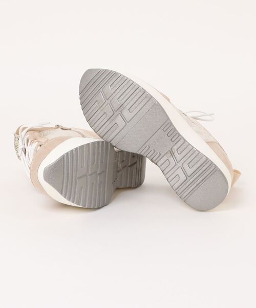 muum出品 MUUM【厚底ウエッジソール】MUUMファスナーニットウェッジソール